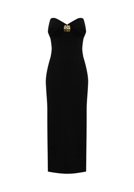 Abito Elisabetta Franchi donna AB76951E2 110 nero scollo a cuore ELISABETTA FRANCHI | Abiti | AB76951E2110